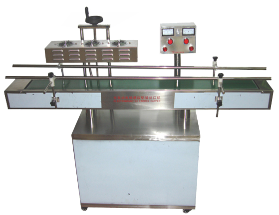 在线式全自动电磁感应铝箔封口机(输送带)