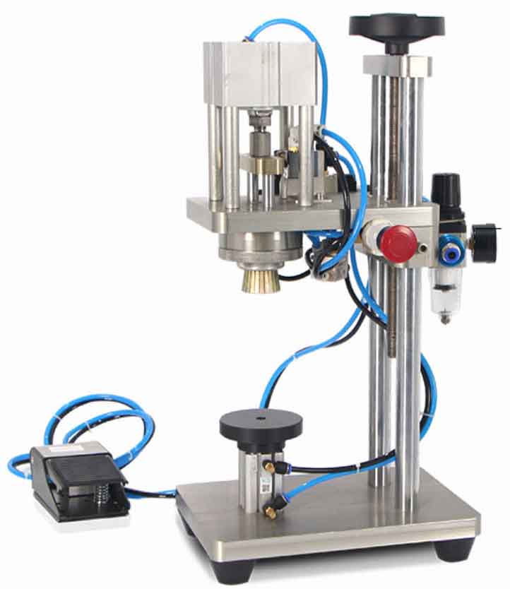 QXS型气动香水瓶轧盖机