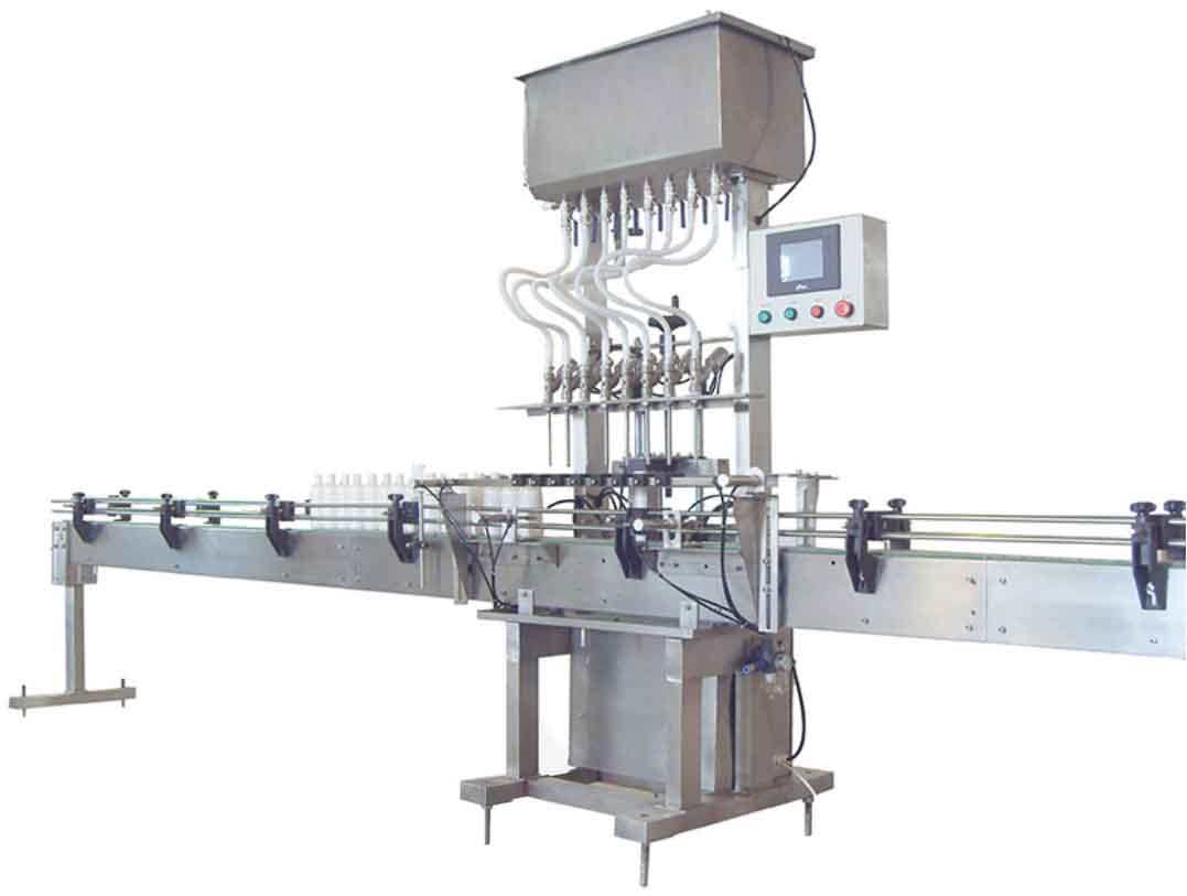 12头、18头全自动常压灌装机,果汁灌装机,纯净水灌装机