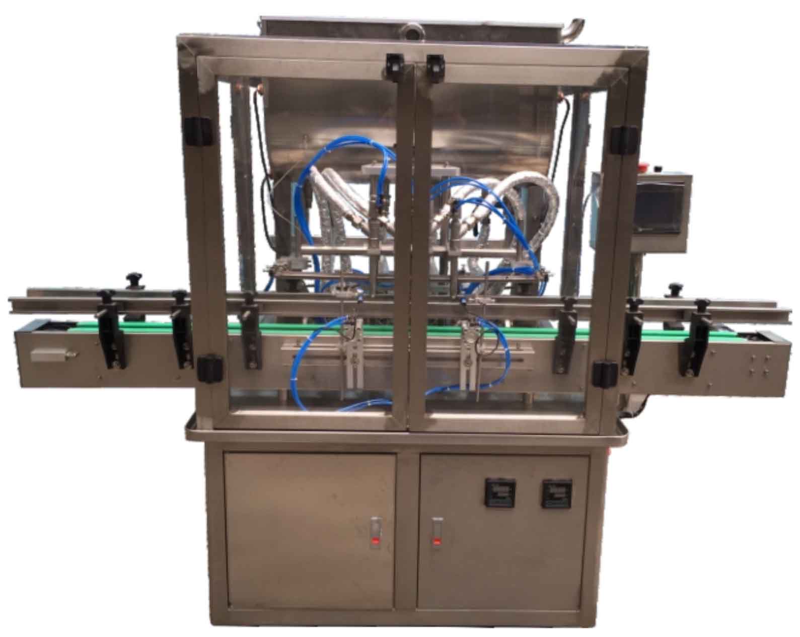 全自动膏体灌装机(加热保温双层料斗)