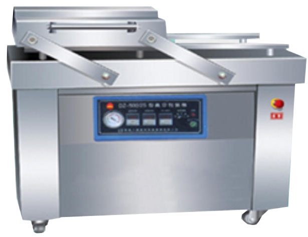 双室不锈钢真空包装机(平板式真空包装机,电脑版自动真空包装机)