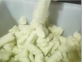 冬瓜蓉加工生产线视频