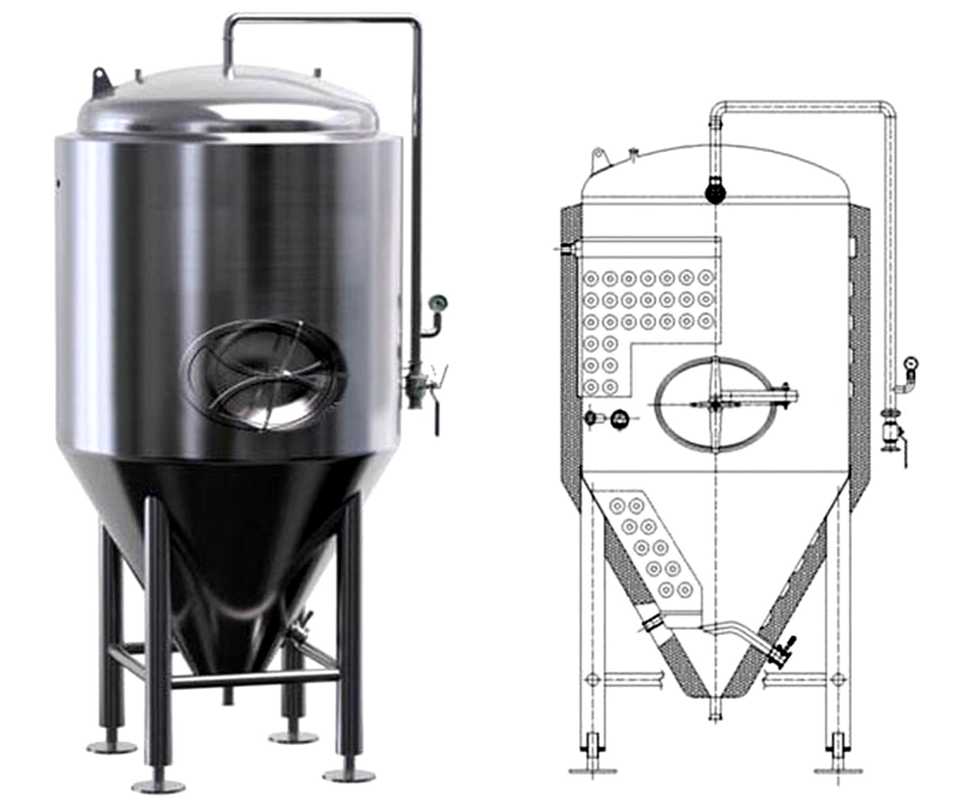 发酵罐（全封闭式冷热缸）
