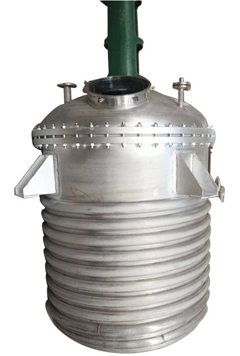 外盘管加热不锈钢反应锅