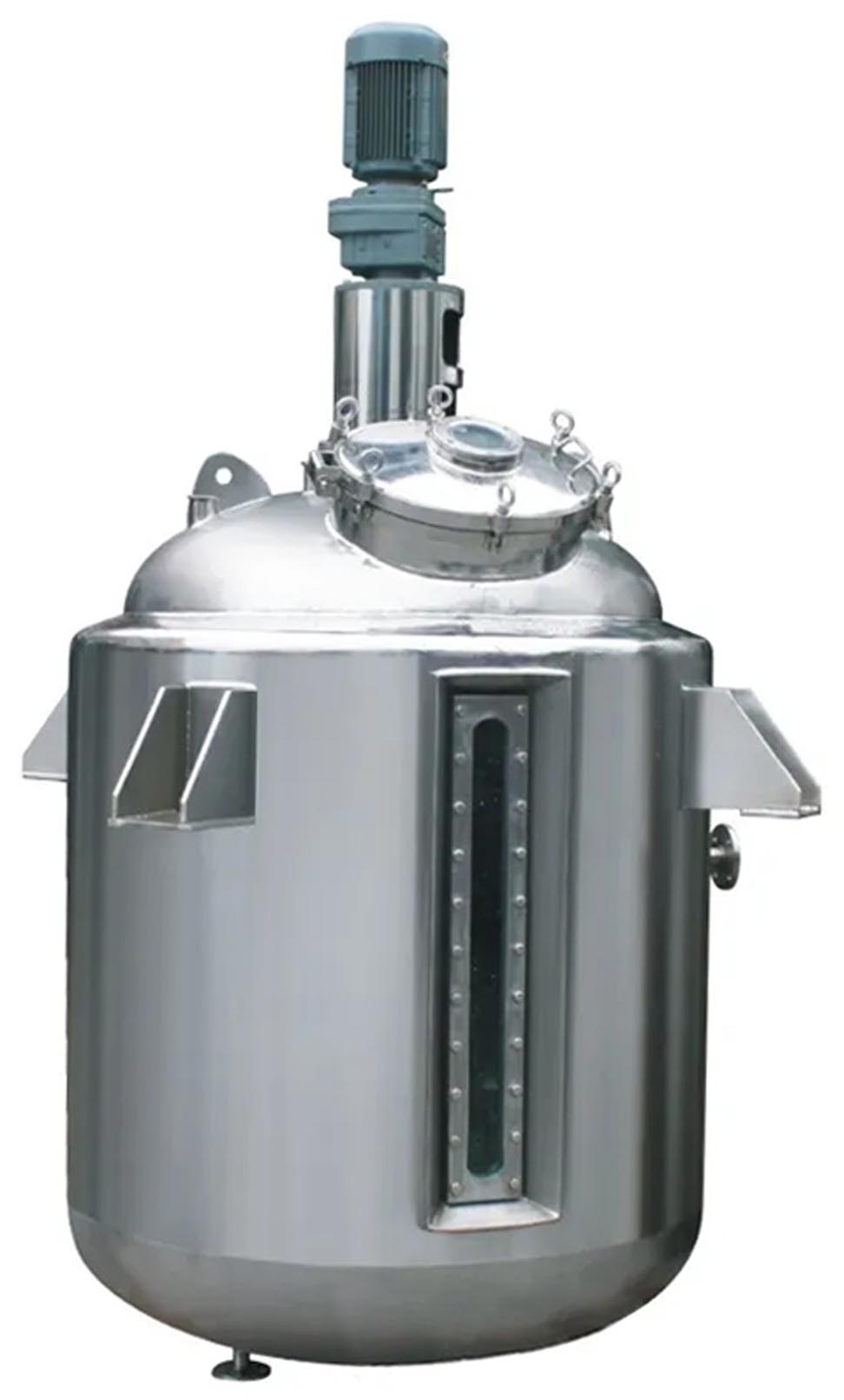 卧式齿轮减速机不锈钢反应釜