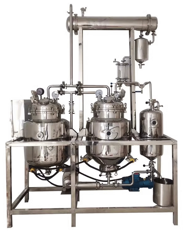 小型、实验用提取浓缩机组，学校实验型中药萃取浓缩收膏机组 