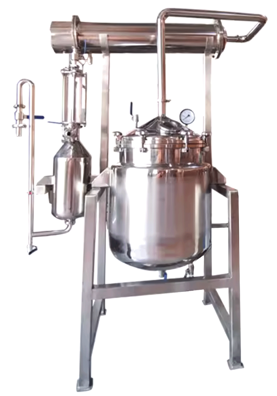 中药植物精油纯露提取机，薰衣草挥发油提取设备