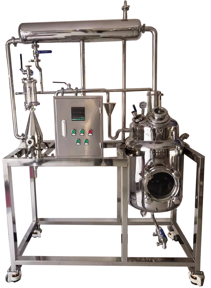 多功能提取罐,蒸馏提取设备,低温精油纯露提取生产设备